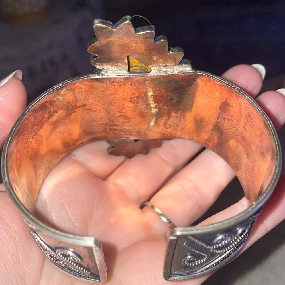 Bumble Bee Jasper Cuff Bracelet - image 2